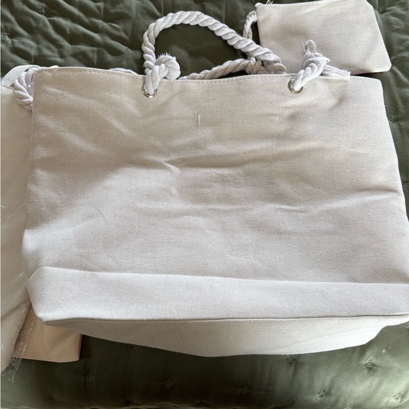 Set of 3 Brand New Labubu Totes, Two Canvas/Nylon and One Large Canvas - Picture 9 of 11